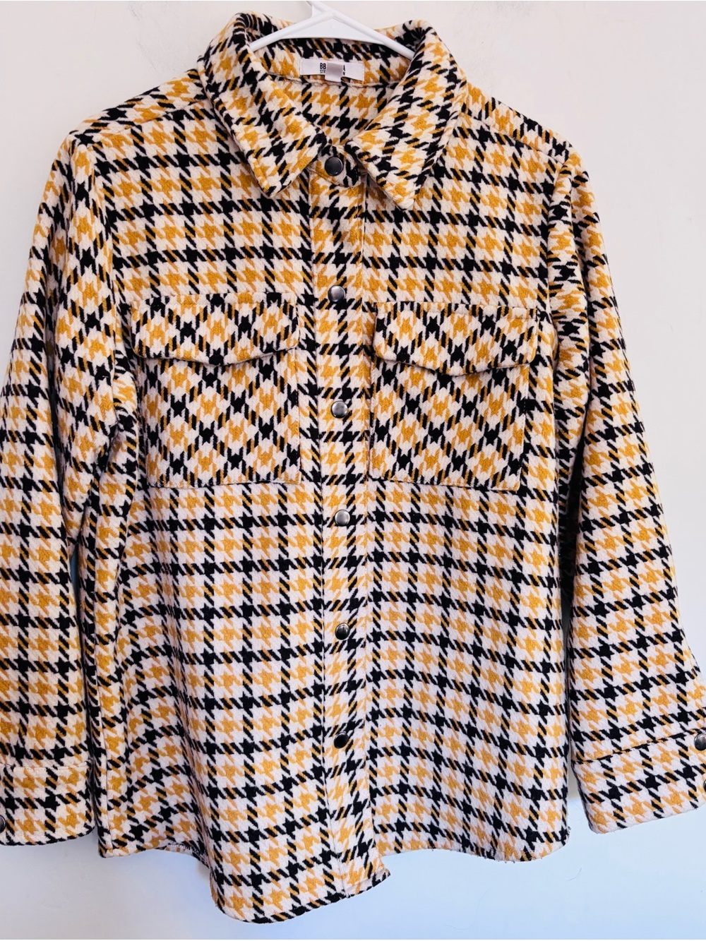 BB Dakota Steve Madden Plaid Wool Jacket